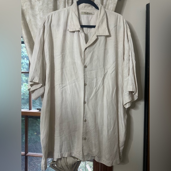 Tommy Bahama Cream Men's Shirt XXL - Picture 1 of 3